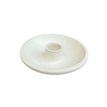 Candle Holder Dish - Cream