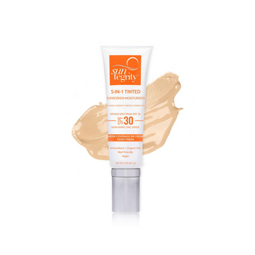 5-in-1 Tinted Sunscreen Moisturizer - Light