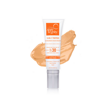 5-in-1 Tinted Sunscreen Moisturizer - Medium