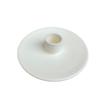 Candle Holder Plate - Cream