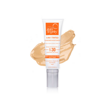 5-in-1 Tinted Sunscreen Moisturizer - Golden Light