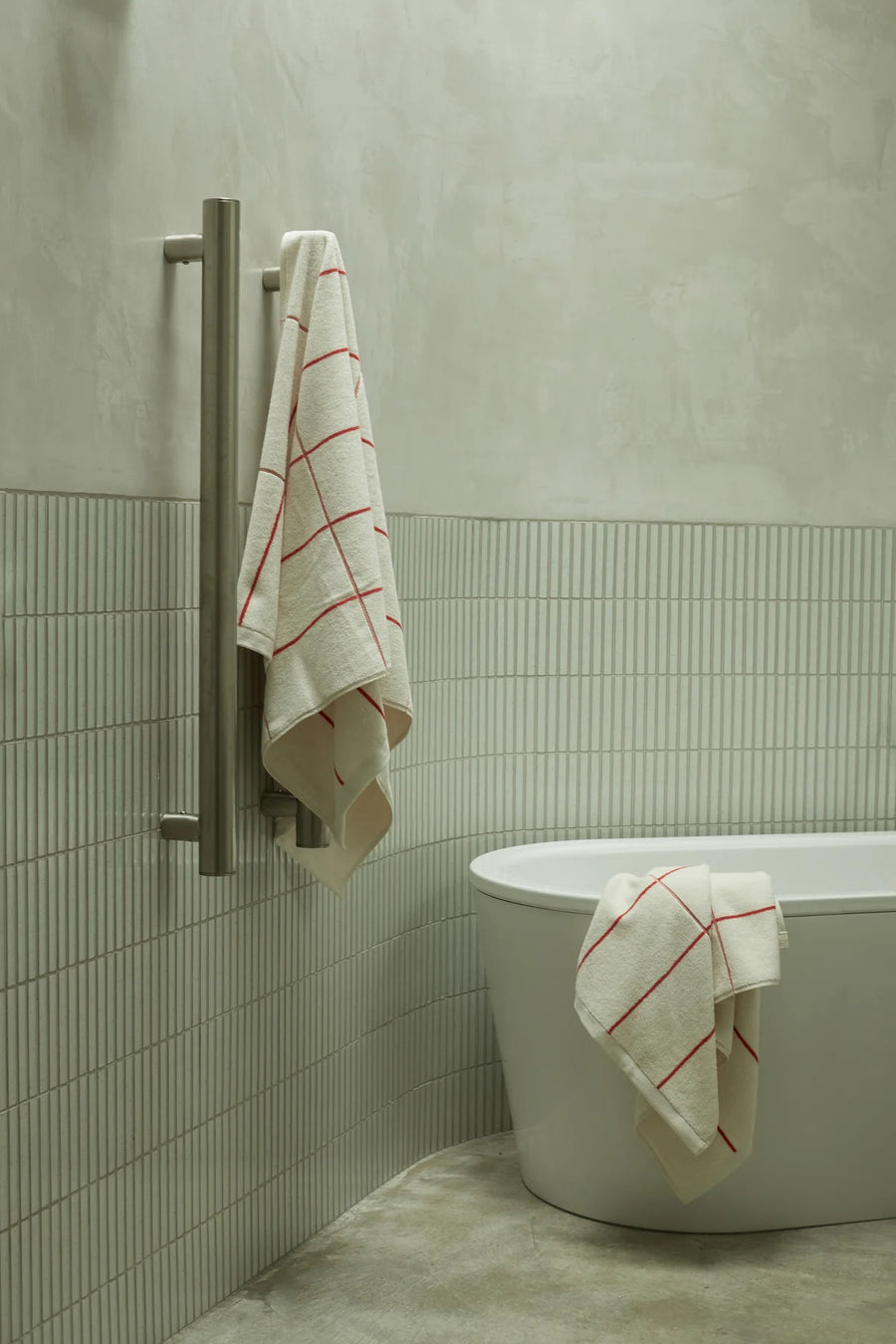 Bethell Bath Towel - Paloma Sun + Ecru