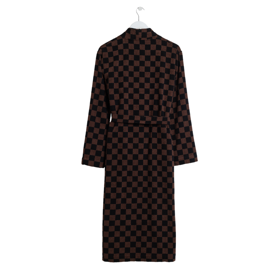 Sulis Bath Robe - Tabac + Noir