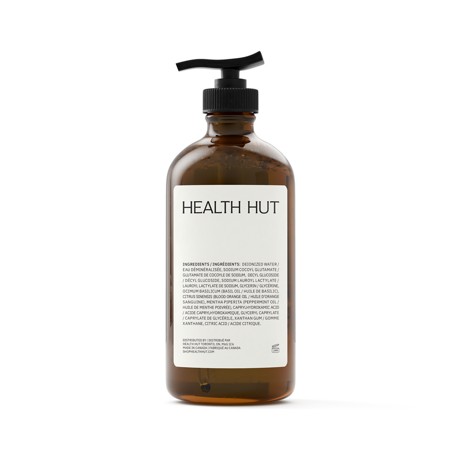 Hand Soap & Body Wash - Basil, Peppermint, Blood Orange